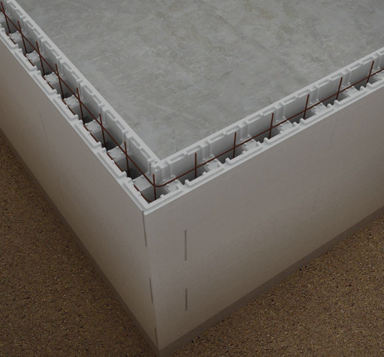 Bloco Solidbric Pack - Blocos de cofragem em poliestireno.