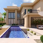 Piscina iGUi Arua - Exemplo com 1 face em acrílico