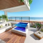 Piscina iGUi Keramos - Exemplo com 3 Faces em Acrílico