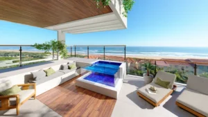Piscina iGUi Keramos - Exemplo com 3 Faces em Acrílico