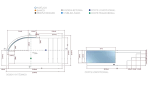 Murano - Desenho e Dimensões